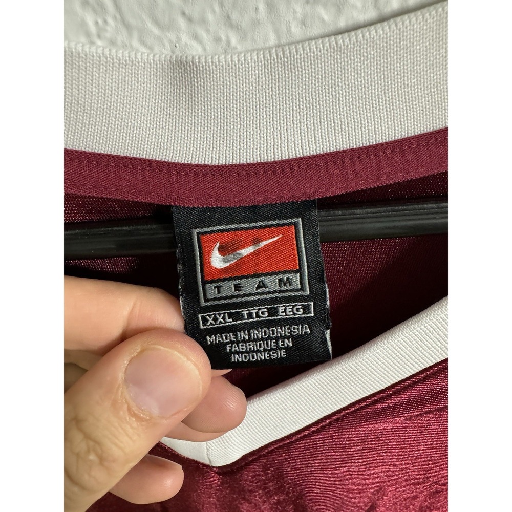Nike Santa Clara Broncos Jersey - Size 2XL Vintage Red - Picture 6 of 7